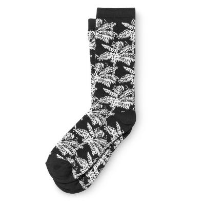 Carhartt Gilbert Socks Ghetto Palm J. Black/White