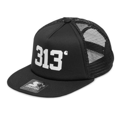 Carhartt WIP 313 Trucker Cap Black/White