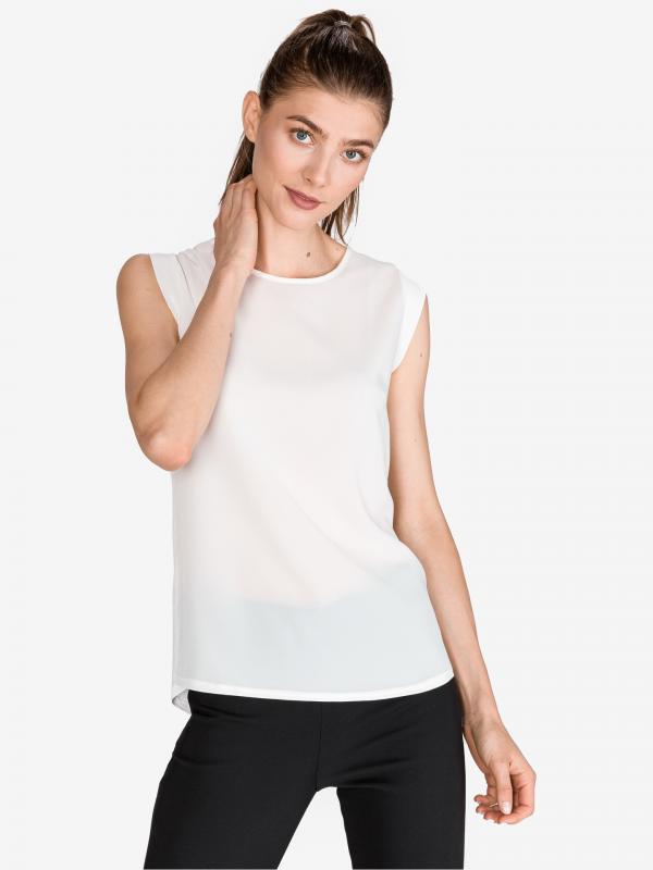 Polly Top French Connection Bílá