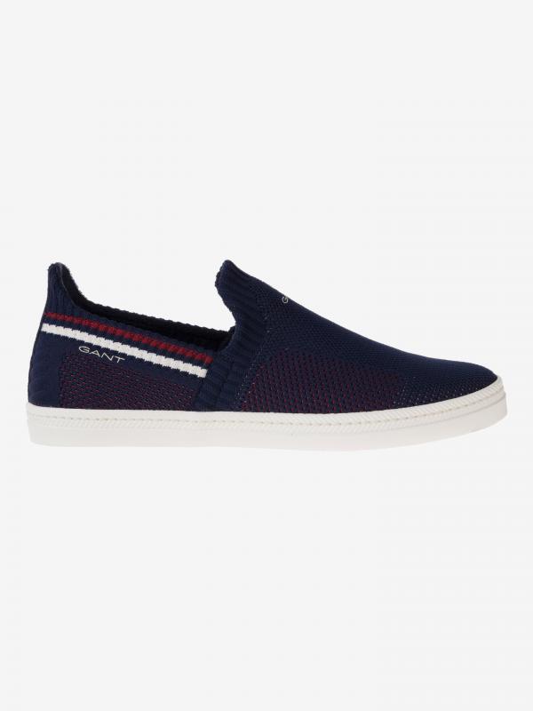 Frank Slip On Gant Modrá