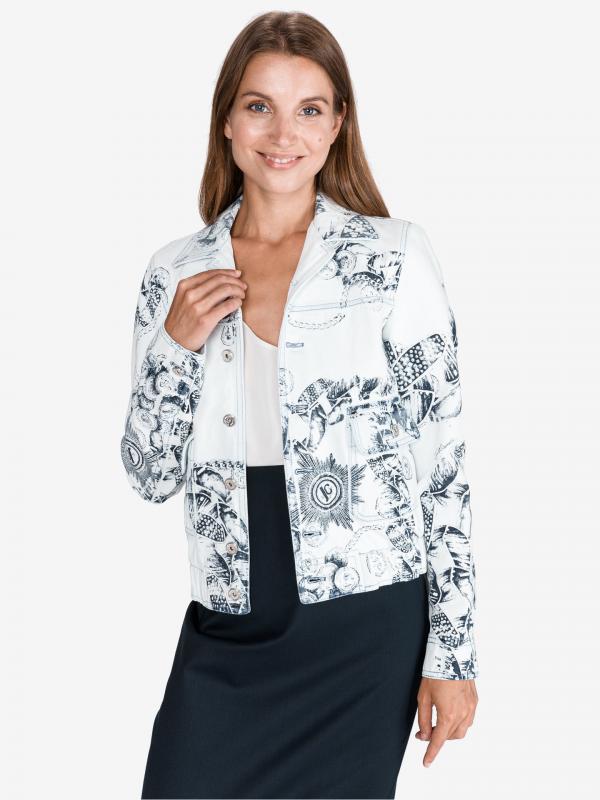 Bunda Just Cavalli Bílá