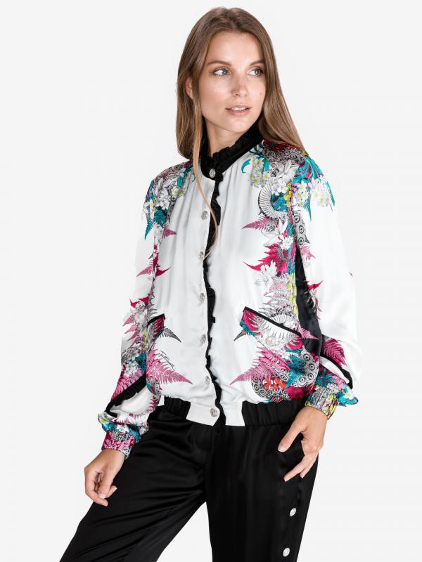Bunda Just Cavalli Bílá