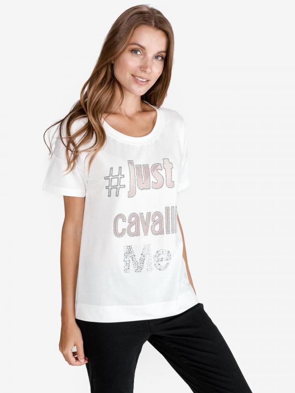 Triko Just Cavalli Bílá
