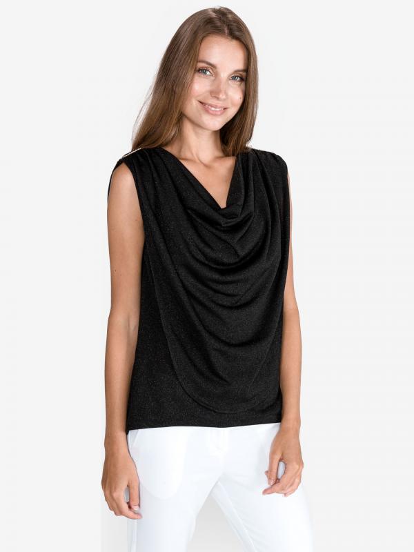Top Just Cavalli Černá
