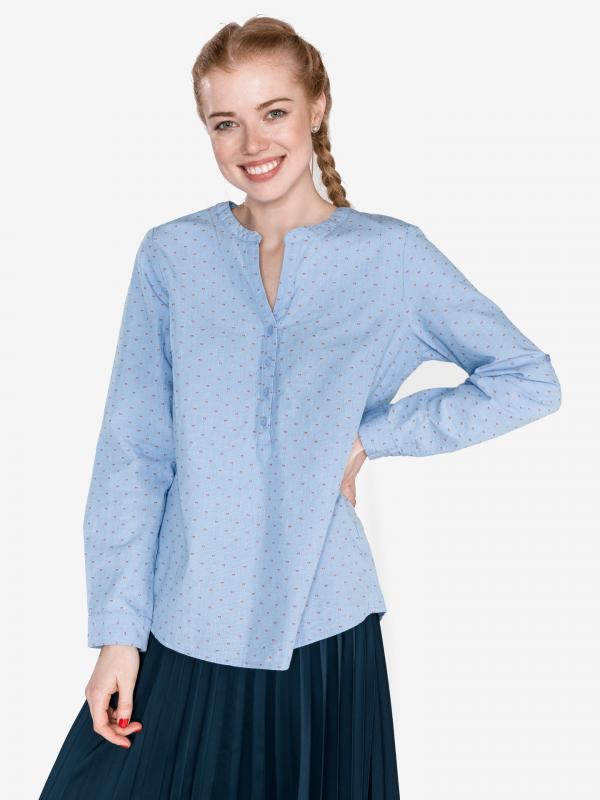 Halenka Tom Tailor Modrá