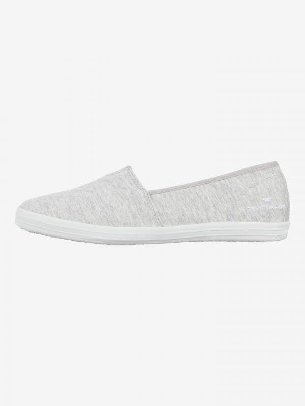 Slip On Tom Tailor Šedá
