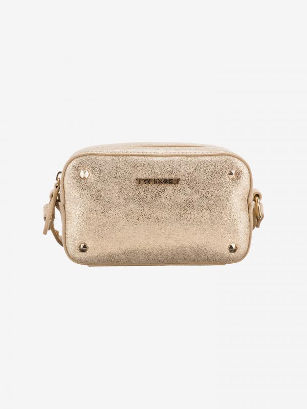 Cross body bag TWINSET Zlatá