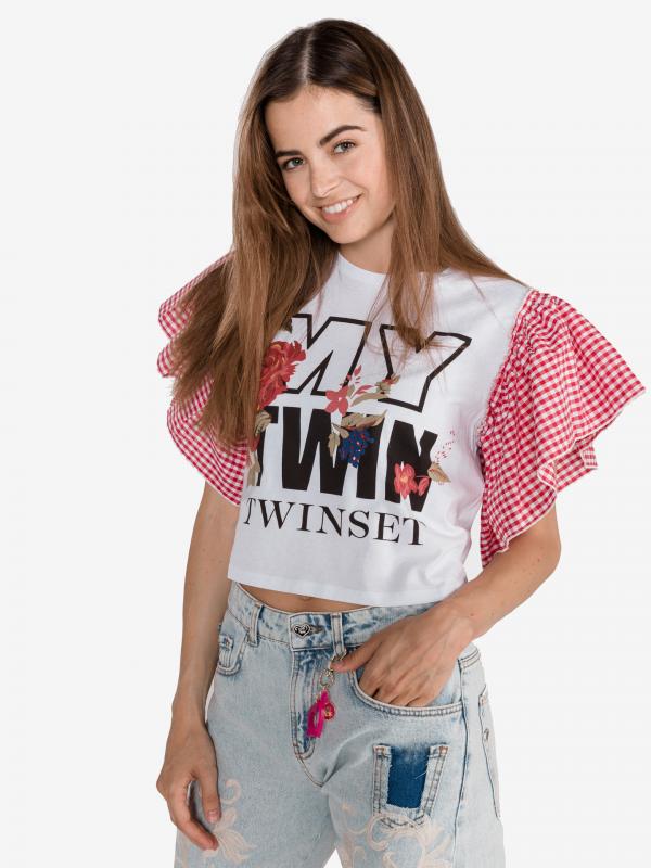 Triko TWINSET Bílá