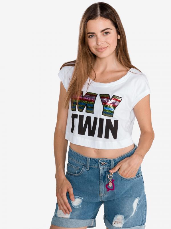 Triko TWINSET Bílá