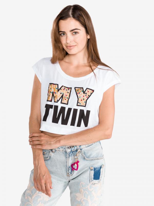 Triko TWINSET Bílá