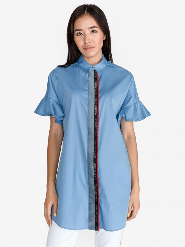 Košile Versace Jeans Modrá