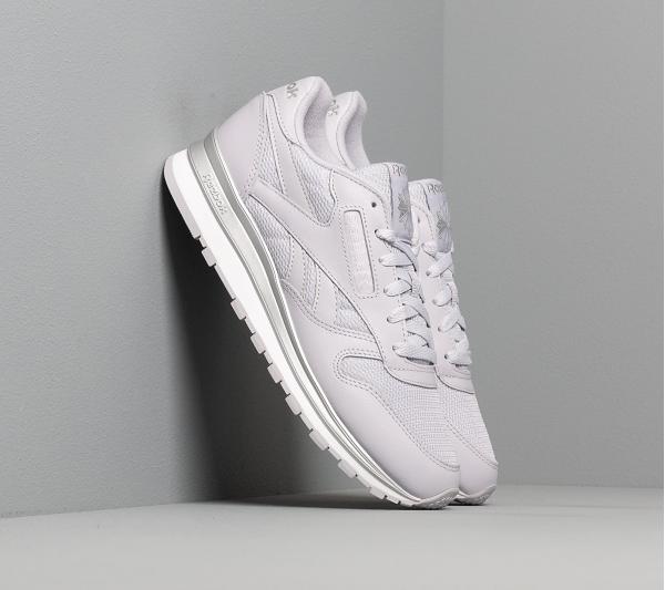 Reebok Classic Leather Sterling Grey/ Silver Metalic/ White