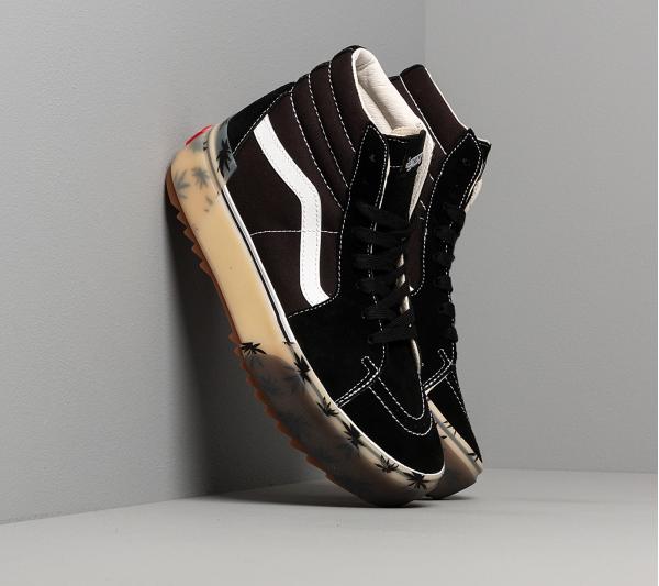 Vans Sk8-Hi Stacked LX (Suede/ Canvas) Palm Black