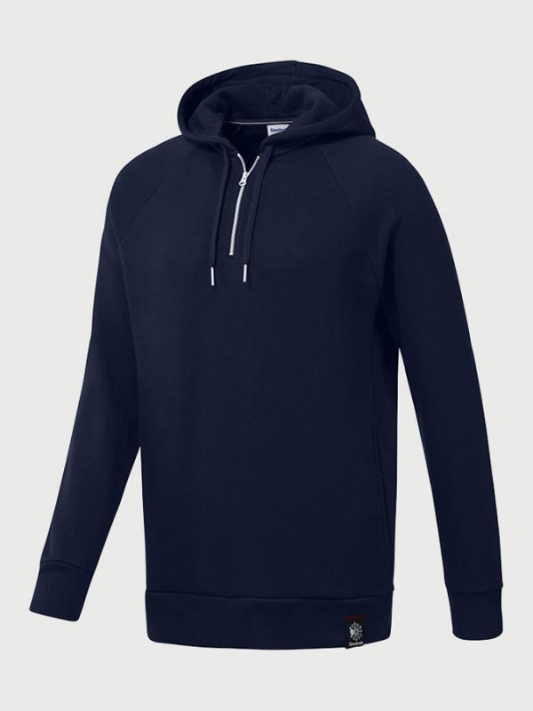 Mikina Reebok AC 1/2 Zip Oth Modrá