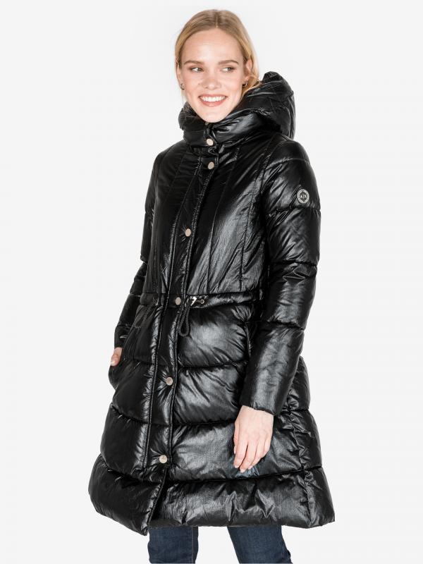 Kabát Armani Exchange Černá
