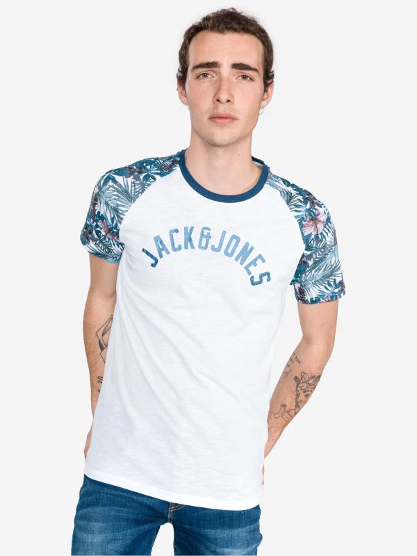 Olympia Triko Jack & Jones Bílá