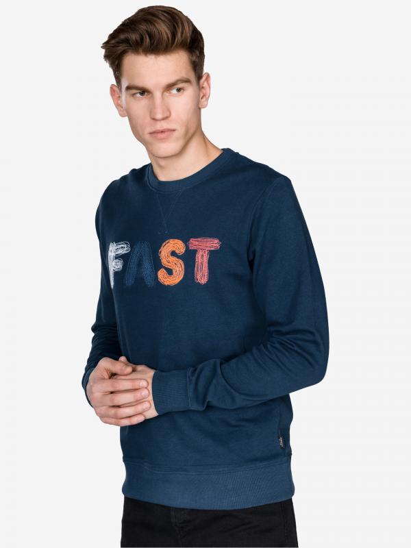 Stitch Mikina Jack & Jones Modrá