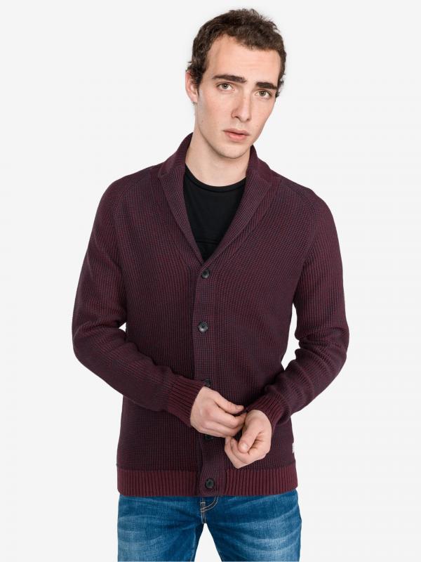 Jorden Svetr Jack & Jones Červená