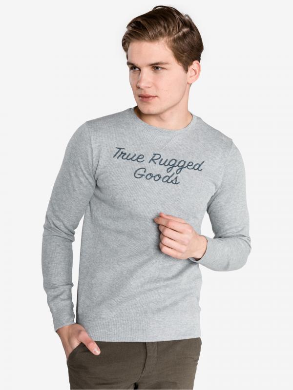 Zeus Svetr Jack & Jones Šedá