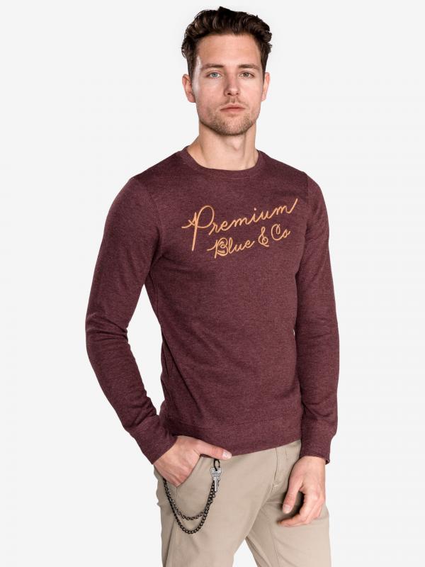 Zeus Svetr Jack & Jones Červená