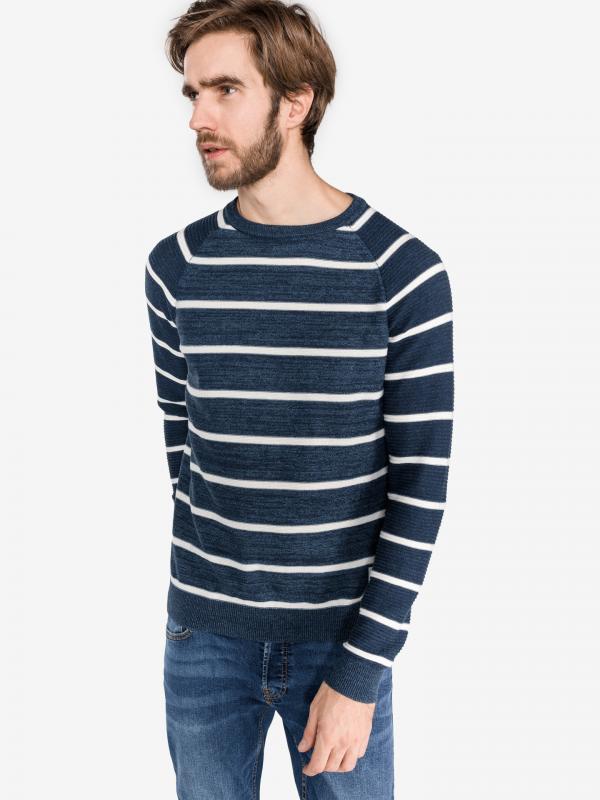 Fresno Svetr Jack & Jones Modrá