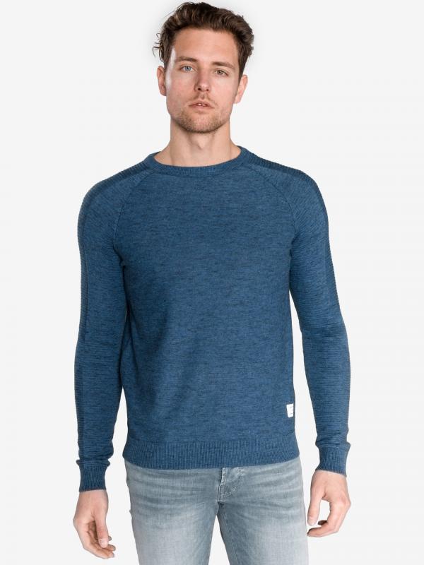 Fresno Svetr Jack & Jones Modrá