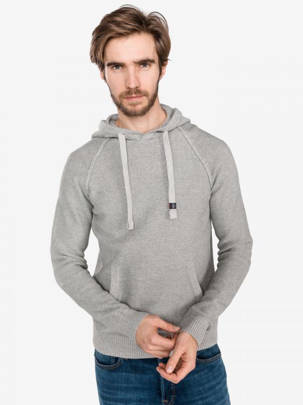 Yeah Mikina Jack & Jones Šedá