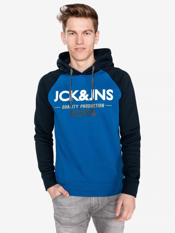 Mikina Jack & Jones Modrá