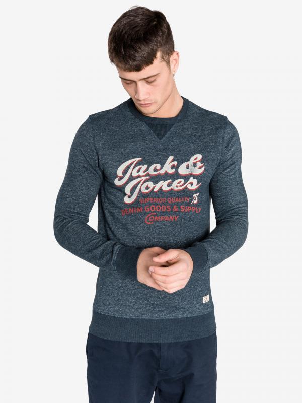 Recycle Super Mikina Jack & Jones Modrá