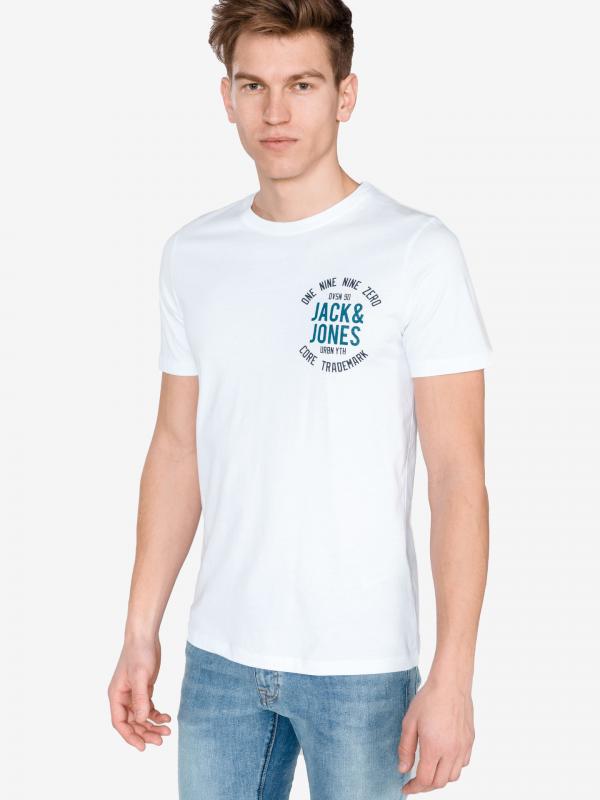 Newmark Triko Jack & Jones Bílá