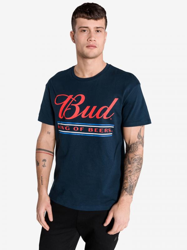 Buds Triko Jack & Jones Modrá