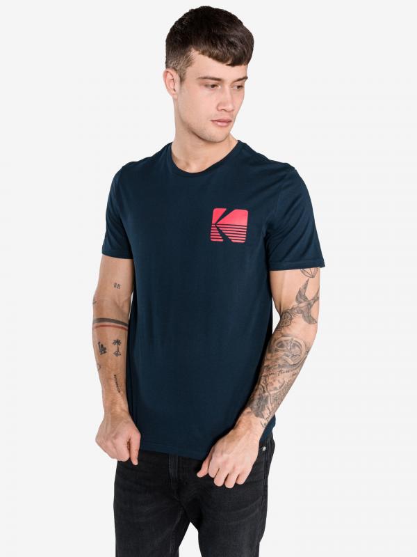 Snap Triko Jack & Jones Modrá