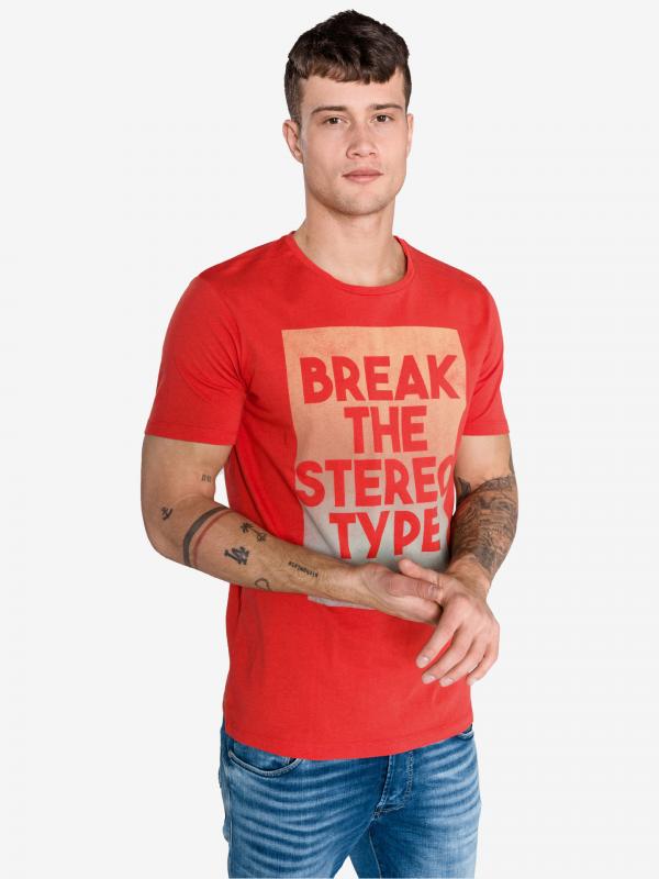 Zap Triko Jack & Jones Červená