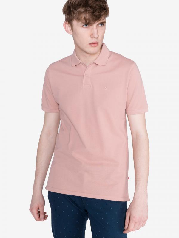Basic Polo triko Jack & Jones Béžová