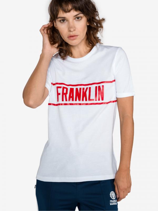 Triko Franklin & Marshall Bílá