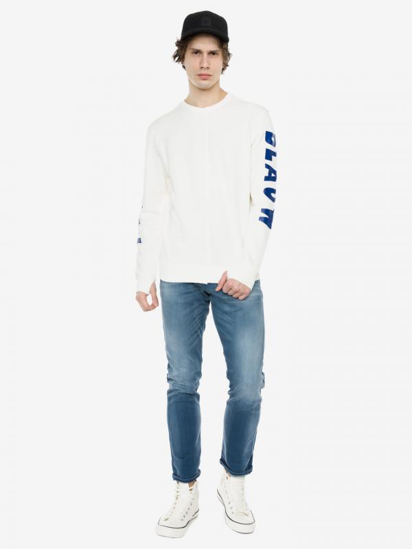 Mikina Scotch & Soda Bílá