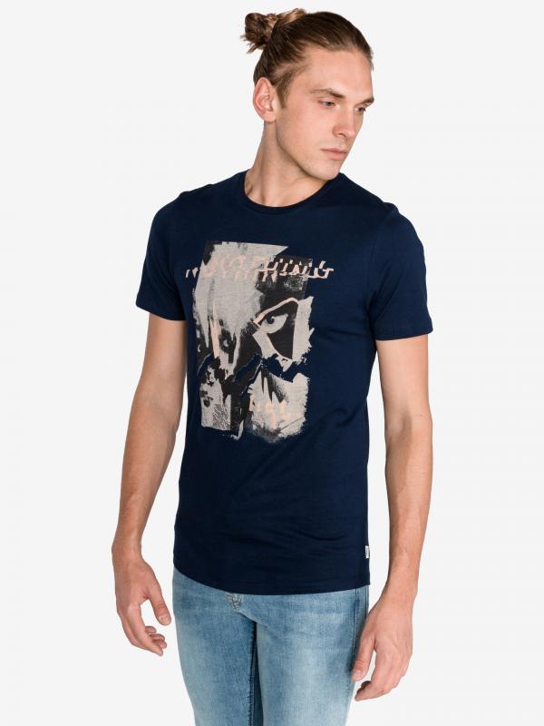 Mike Triko Jack & Jones Modrá