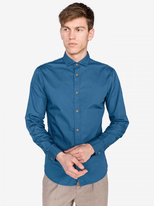 Portland Košile Jack & Jones Modrá