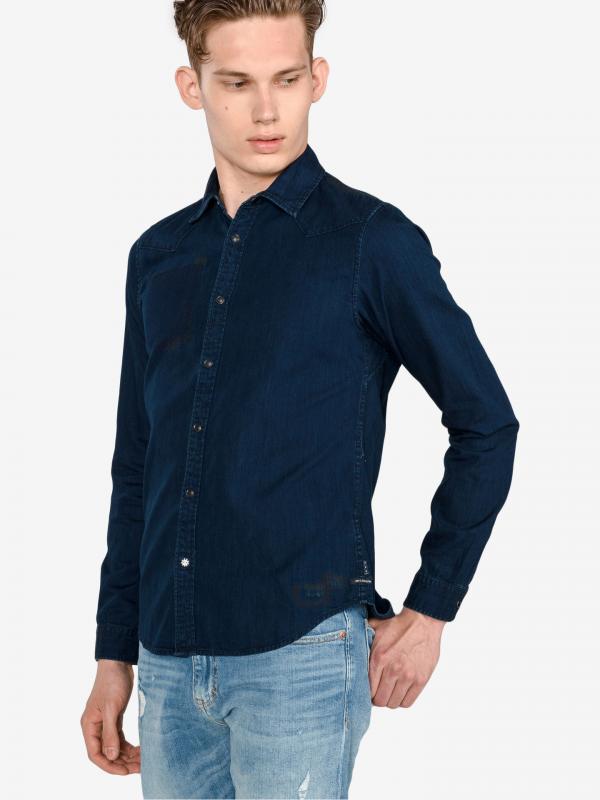 Košile Scotch & Soda Modrá