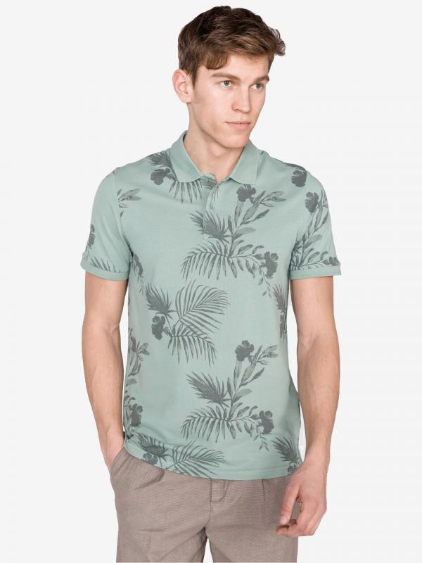 Fun Polo triko Jack & Jones Zelená