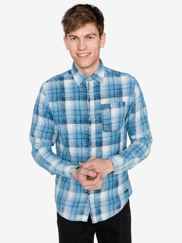 Knox Košile Jack & Jones Modrá