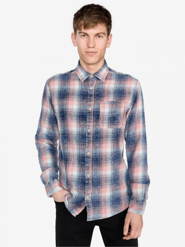 Knox Košile Jack & Jones Modrá