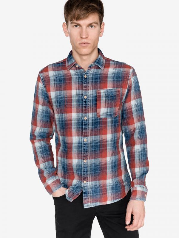 Knox Košile Jack & Jones Modrá