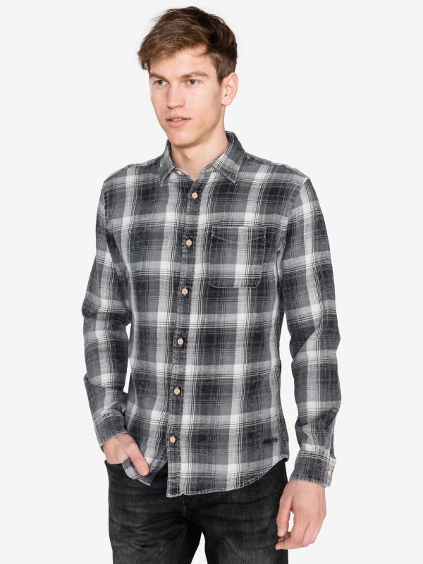 Knox Košile Jack & Jones Šedá