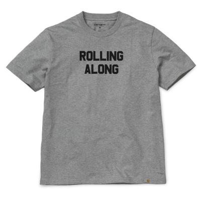 Carhartt S/S Ruins T-Shirt Grey Heather/Black