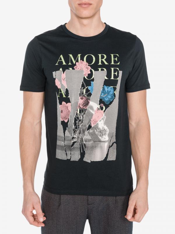 Art Bouquet Triko Jack & Jones Černá