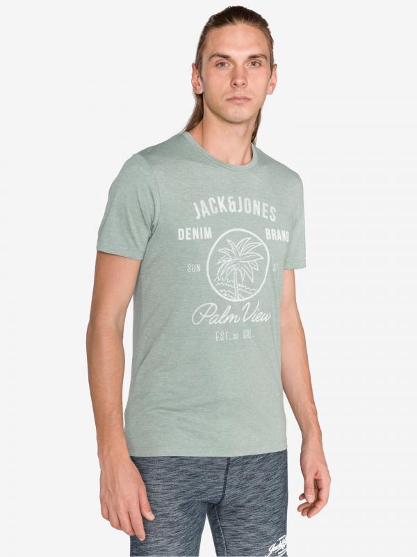 New Hero Triko Jack & Jones Zelená