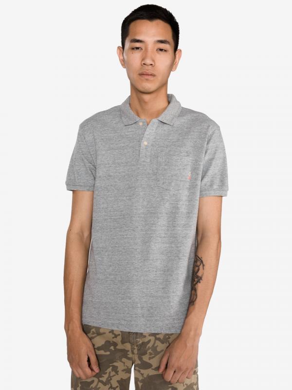 Polo triko Scotch & Soda Šedá