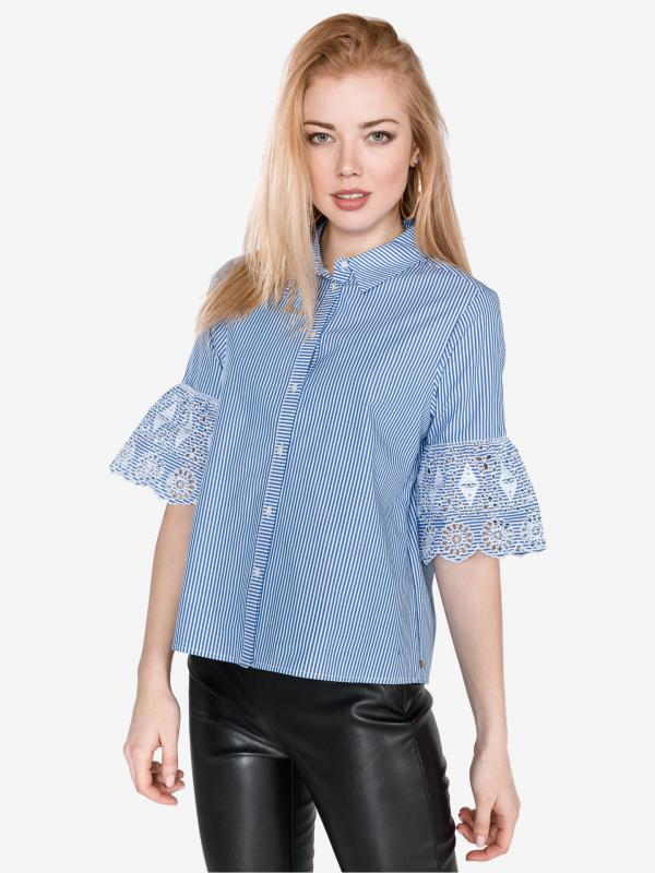 Košile Scotch & Soda Modrá