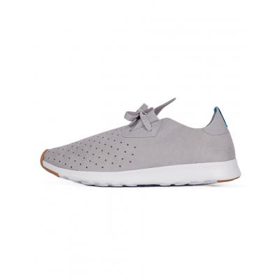 Sneakers - tenisky Native Apollo Moc Pigeon Grey/ Shell White/ Nat Rubber